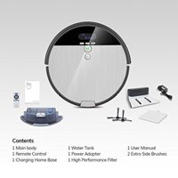 Robot hút bụi lau nhà iLife V8S, Phiên bản quốc tế 2019 , Bảo hành 12 Tháng Hàng Mỹ