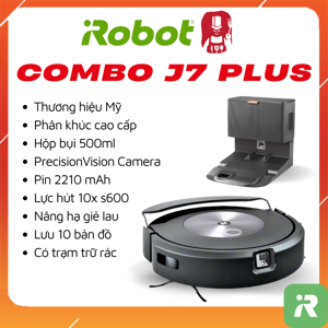 Robot hút bụi lau nhà iRobot Roomba Combo