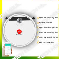 Robot hút bụi lau nhà Nhật Jishida 503 Chổi giữa Chống rơi cơ học Chống kẹt Pin trâu