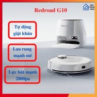 Robot Hút Bụi Lau Nhà Redroad G10 - Robot tự động giặt khăn giá tốt nhất thị trường - BẢO HÀNH 24 THÁNG