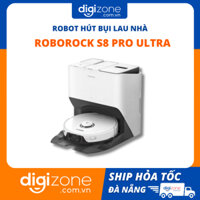 Robot hút bụi lau nhà Roborock S8 Pro Ultra, tự động giặt sấy giẻ, lực hút 6000pa, dung lượng pin 5200mAh, bản quốc tế