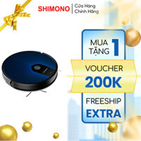 Robot Hút Bụi Lau Nhà SHIMONO 4in1 Quét Hút Lau Diệt Khuẩn UV 3200Pa Chip Xử Lý AI Nhật Bản X6S