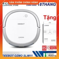 Robot hút bụi - lau nhà thông minh Ecovacs Deebot OZMO slim 11 ( Tặng Hộp phụ kiện )