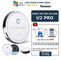 Robot hút bụi lau nhà thông minh Ecovacs Deebot OZMO U2 Pro - Robot hut bui Chính Hãng