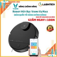 Robot Hút Bụi Lau Nhà Thông Minh Viomi Alpha 2 Pro  Viomi V3 Max  Viomi V2 Max  Viomi Cyber - Bản Quốc Tế - Hàng Chính Hãng - V3 Max