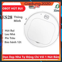 Robot Hút Bụi Lau Nhà Thông Minh Nâng Cấp Tự Động Di Chuyển, Pin Sạc, Máy Hút Mạnh, Rô Bốt Kèm Dẻ Lau