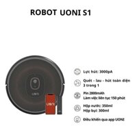 Robot hút bụi lau nhà thông minh thương hiệu Nhật Bản UONI S1, giá siêu rẻ