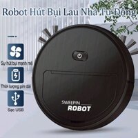 ROBOT HÚT BỤI LAU NHÀ THÔNG MINH SWEEPING 3IN1 -  MÁY HÚT BỤI THÔNG MINH CHO GIA ĐÌNH GIÁ CỰC RẺ