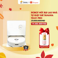 Robot Hút Bụi lau nhà tự giặt giẻ Tahawa Nhật Bản TH-U1 Pro