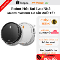 Robot Hút Bụi Lau Nhà Xiaomi Vacuum E5 - Lực hút 2000Pa, 150m2 - Ba Cấp Độ Hút Giúp Làm Sạch Sâu Lông, Tóc, Bụi Bẩn.