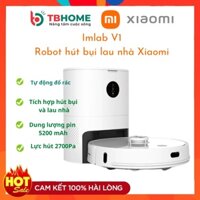 Robot hút bụi lau nhà Xiaomi Imilab V1 –  Lực hút 2700Pa -Phiên bản quốc tế