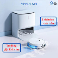 Robot Hút Bụi Lau Nhà Yeedi K10 / K20 - Robot tự động giặt khăn thông minh, giá tốt