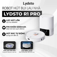 Robot hút bụi Lydsto R1 PRO thông minh có định vị bằng hệ thống cảm biến LDS - Hàng chính hãng