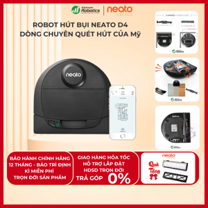 Robot hút bụi Neato Botvac D4 Connected