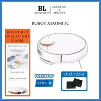 Robot hút bụi, robot thông minh Xiaomi MIJA 3C, 3 cấp độ lau, chế độ lau thông minh, điều khiển qua app