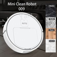 Robot Hút Bụi Thông Minh mini 009 1000pa Hút Mạnh Chống Rơi Vỡ Tiếng Ồn Thấp 1200mah Sạc usb