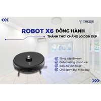 ROBOT HÚT BỤI V6S - TAKDIR - CHÍNH HÃNG - BẢO HÀNG 12 THÁNG - GIÁ RẺ