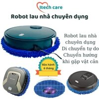 Robot lau nhà - Có bảo hành - Rô bốt lau nhà thông minh sử dụng pin sạc siêu bền có bảo hành - có video thật