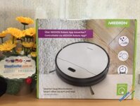 Robot Lau Nhà, Hút Bụi Medion MD20021 - Mẫu mới nhất của Medion (10/2021). Bản robot mới nhất nhà Medion sử dụng pin Li Ion