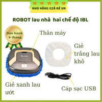 Robot Lau Nhà Tự Động Máy Lau Nhà Thông Minh Dùng Pin Sạc Nội Địa Trung [ Kho Hàng Giá Rẻ VN ]