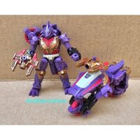Robot Mini Transformers  IGUANUS cao 9cm biến hình xe mô tô hàng Has.bro (Mỹ)