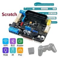 Robot Motor Driver Shield Board Arduino - PS2, WIFI, BLUETOOTH, IR