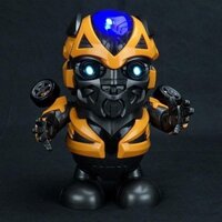 Robot Nhảy Múa Bumblebee Dance Hero có đèn và nhạc, Đồ chơi robot biết nhảy