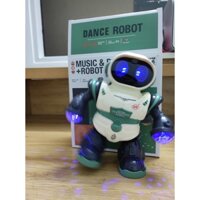 ROBOT NHẢY MÚA THEO NHẠC ,CÓ ĐÈN PHÁT SÁNG