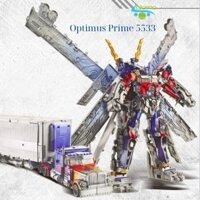 Robot optimus khổng lồ biến hình xe ô tô và rô bốt hình tượng người lãnh đạo siêu ngầu hầm hố chất lượng cao cấp 5533