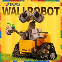Robot Wall-E 687 Chiếc khối xây dựng mô hình robot lắp ráp lego Đồ chơi trẻ em
