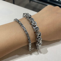 Rock chain bracelet / vòng tay dây xích inox