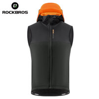 Rockbros Áo Khoác Thể Thao Sát Nách Có Mũ Trùm Chống Gió Thời Trang Mùa Đông Cho Nam Và Nữ