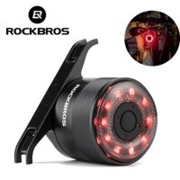 RockBros Đèn hậu xe đạp Đèn hậu sạc USB An toàn cảnh báo chu kỳ ban đêm cho xe đạp đường trường MTB JAVA