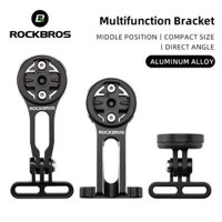 Rockbros Giá Đỡ Máy Tính Xe Đạp Cho IGPSPORT Garmin Hợp Kim Nhôm Ánh Sáng Giá Đỡ Có Thể Điều Chỉnh MTB Xe Đạp Đường Bộ Phụ Kiện