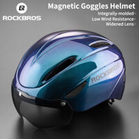 ROCKBROS Mũ bảo hiểm xe đạp kính râm Mũ bảo hiểm đúc thời trang mũ bảo hiểm LazadaMall