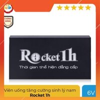 Rocket 1h tăng cường sinh lý nam, Hộp 6 viên