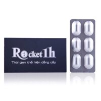 ROCKET 1h viên uống tăng cường chức năng sinh lý cho phái mạnh ( hộp 6 viên)