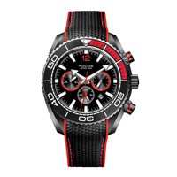 ROCOS Waterproof Multifunction Automatic Diving Watch with Luminous Sapphire Mirror Rubber Strap-R0149