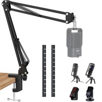 Rode NT-USB Mic Boom Arm - Mic Arm cho RODE NT-USB / NT-USB + / NT-USB Mini và hầu hết các micrô, Chân đế cánh tay có thể điều chỉnh với bộ chuyển đổi 3 / 8 "sang 5 / 8"