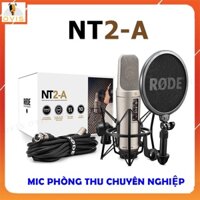 Rode NT2-A - Micro Condenser 48V Phòng Thu Chuyên Nghiệp, Màng Thu Kép, Phụ Kiện Đầy Đủ [HÀNG CHÍNH HÃNG]