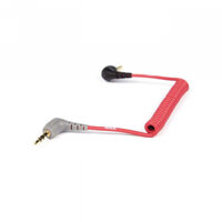RODE SC7 3.5mm Right-Angle TRS to 3.5mm Right-Angle TRRS Coiled Adapter Cable for Smartphone
