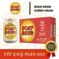 Roff Beer - Bia Tết Quý Mão - 1 Thùng (24 lon) Nguyên vị bia tươi Đức