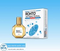 Rohto Antibacterial 13ml – Trị lẹo mắt và viêm kết mạc nhiễm khuẩn