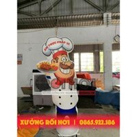 Rối đầu bếp bò beefsteak