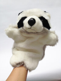 Rối Tay Hình Thú Nhồi Bông – Gấu Mèo