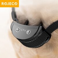 ROJECO Vòng Cổ Huấn Luyện Chó Chống Sủa Có Thể Sạc Lại Bằng Điện