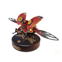 [ROKR MI02] Mô hình chuyển động, Đèn LED, Bọ cánh cứng ROKR Scout Beetle Model DIY 3D Puzzle