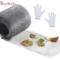 [Rolady-vn] Lưới bảo vệ máng xối bằng nhôm Vỏ lưới chống rò rỉ Bảo vệ bộ lọc máng xối chất lượng cao