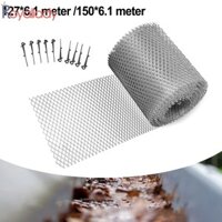 [Rolady-vn] Vỏ bảo vệ máng xối bằng nhôm lưới Bảo vệ màn hình cho DIY Cắt lá mưa chất lượng cao
