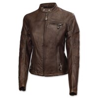 Roland Sands Design Maven Leather Women's Street Motorcycle Jackets - Tobacco/Medium